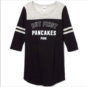 COPY - 2 PINK “But First Pancakes” & “Sleep Deprived” $35 for the set
